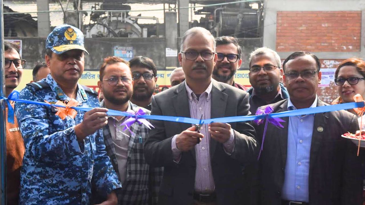 গোলাপবাগে ডিএসসিসির আধুনিক ‘ওয়াশ স্থাপনা’ উদ্বোধন