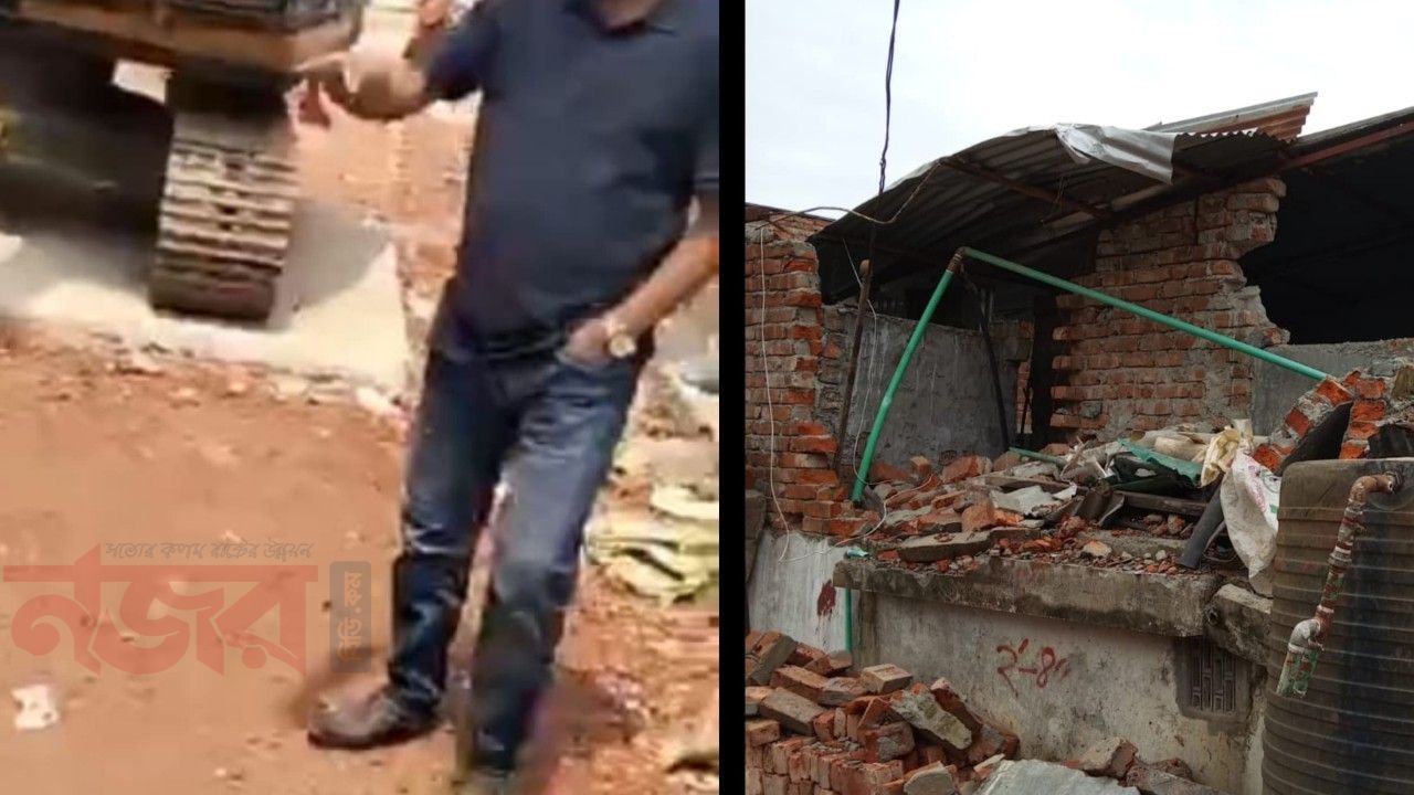 উত্তরায় রাস্তা নির্মাণে অনিয়মের অভিযোগ, দুর্ভোগে এলাকাবাসী
