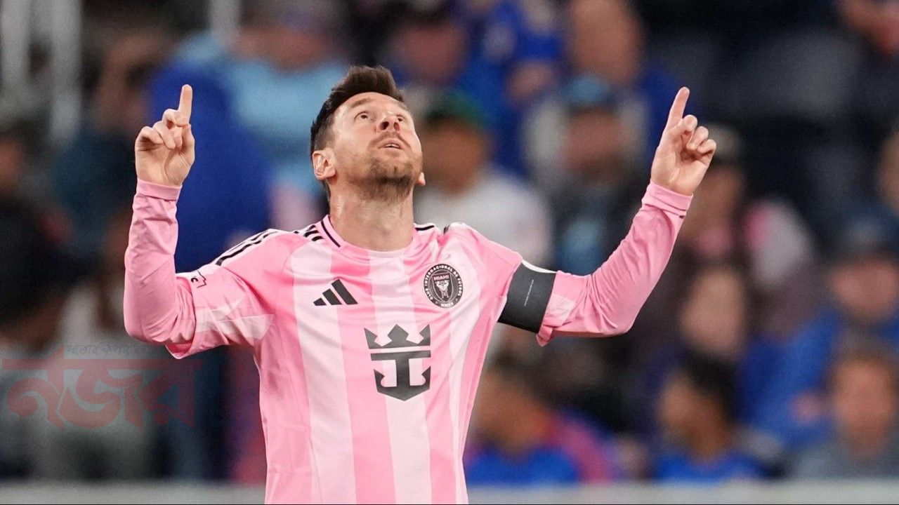 ৮ গোলের থ্রিলারে মেসির জোড়া গোল ও অ্যাসিস্ট, জয় পেল ইন্টার মায়ামি