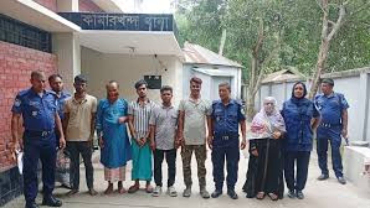 সিরাজগঞ্জে আন্তঃজেলা ডাকাত দলের ৫ সদস্য গ্রেপ্তার