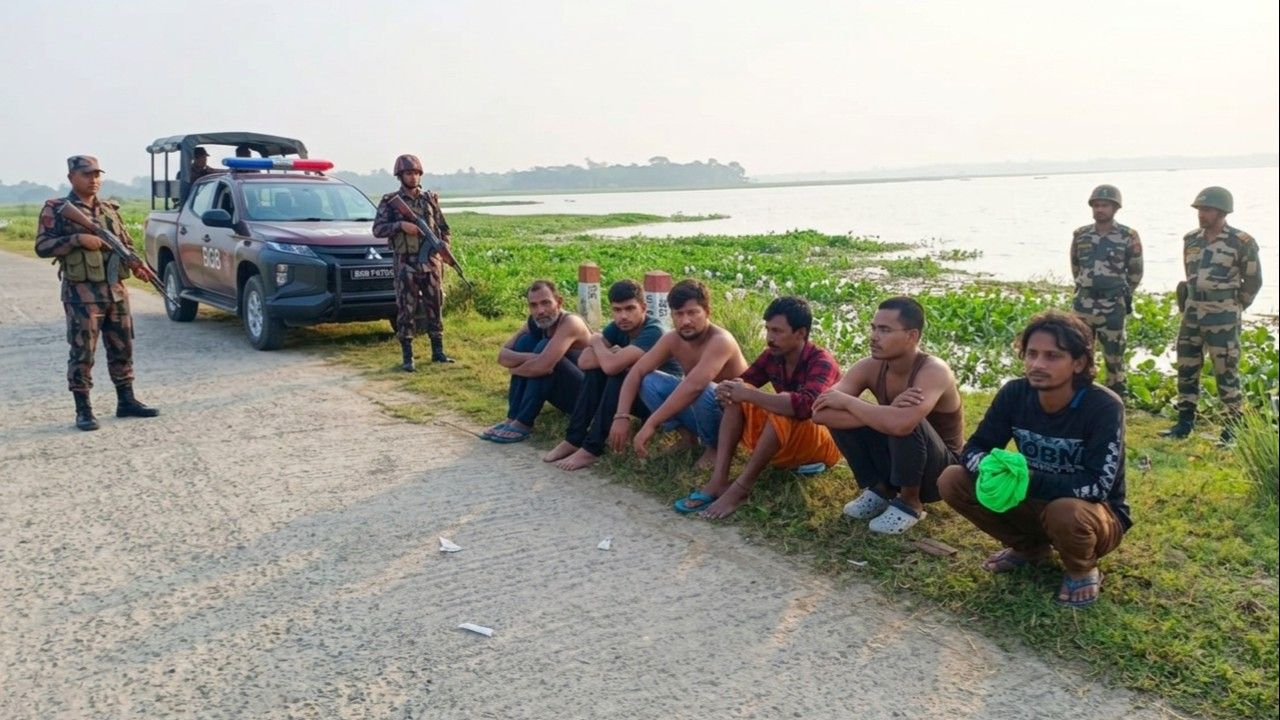 বিজিবির বাঁধায় রামদাসপুর সীমান্তে ৬ জনকে বিএসএফের পুশ-ইন চেষ্টা ব্যর্থ